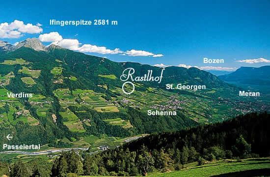 Готель Gasthof Rastlhof Шена Екстер'єр фото